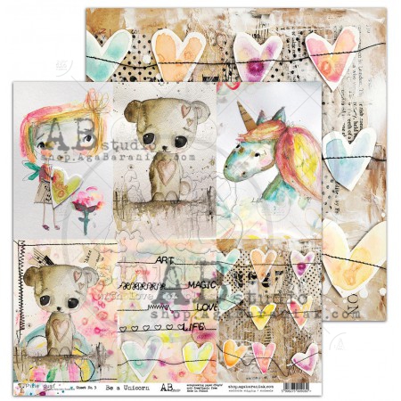 Pixie Dust by TandiArt 12x12" - sada 8 listů+1 list bonus