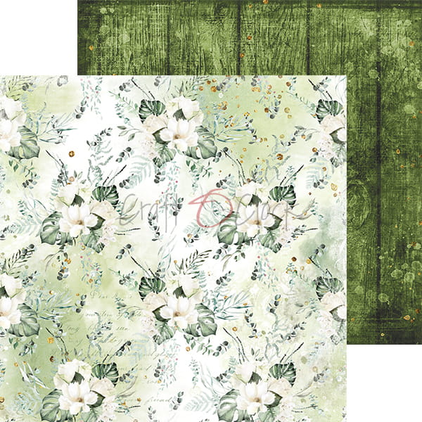 Greenery Invitation 6"x 6" - sada 24 ks + 4 ks bonus