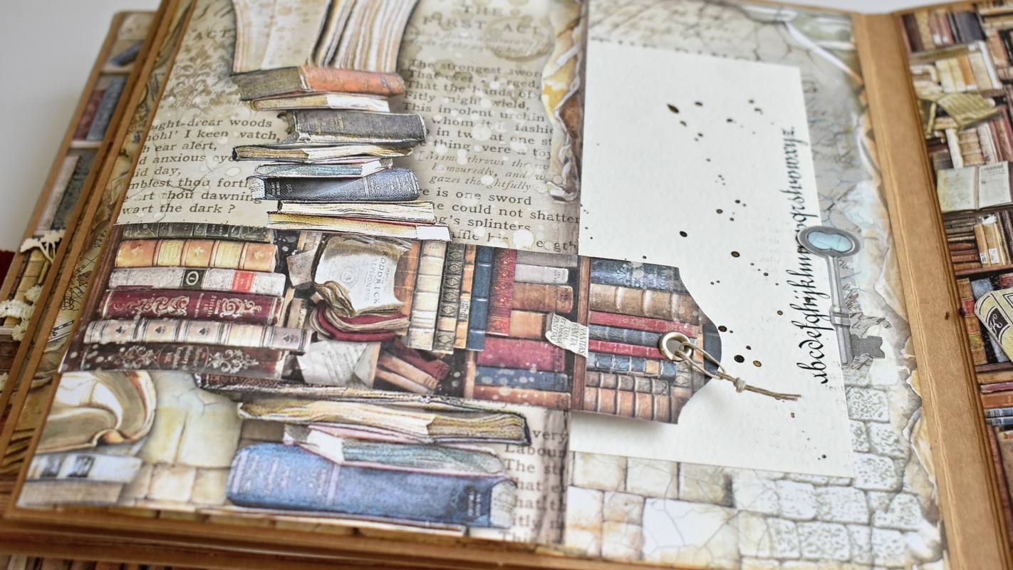 Fotoalbum No.192 ... Knihovna/Vintage Library