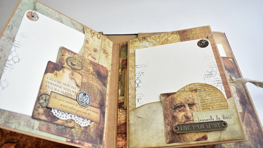 Art journal No.045 s retro zápisníkem