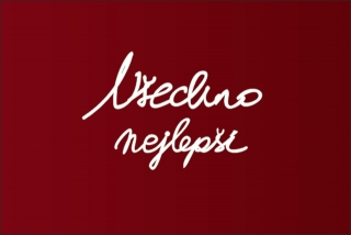 Nápis Všechno nejlepší - 1 ks