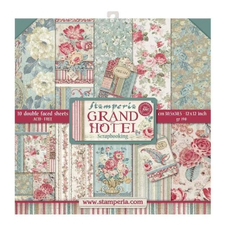 Grand Hotel 12x12"- sada 22 listů 
