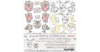 Sweet Prince & Sweet Princess III premium - glitrové obrázky k vystřižení