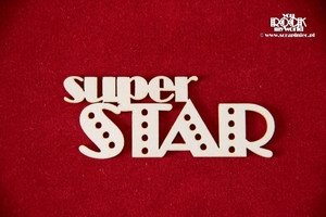 Nápis SUPER STAR