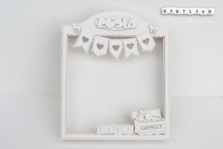 Shadowbox Babyland 20x20 cm