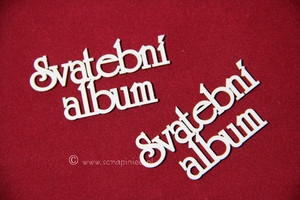 Nápis Svatební album