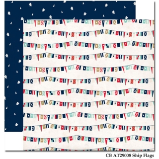 Ship Flags/Ahoy There 12x12"