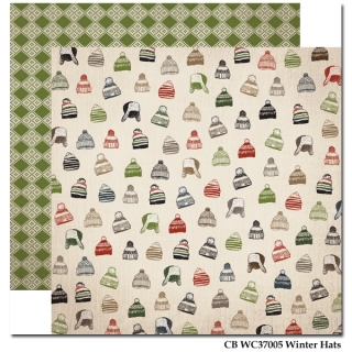 Winter Hats/Warm&Cozy 12x12"