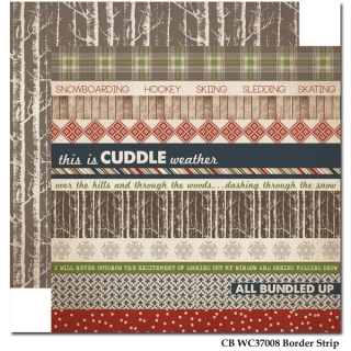 Border Strip/Warm&Cozy 12x12"