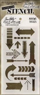 Šablona/maska Arrows Tim Holtz Stencils 