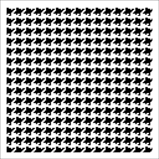 Šablona/maska 6x6 Mini Template Houndstooth 