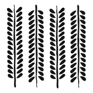 Šablona/maska 12x12 Template Vine 