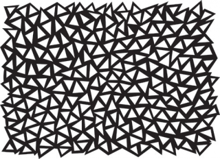 Šablona/maska 5x8 Triangles