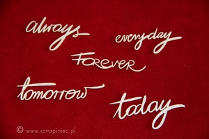 Always/Brush Art Script - 5 ks