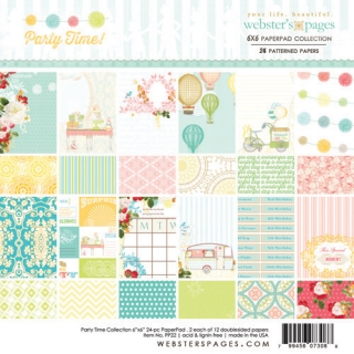 Party Time! 6x6" - 12 ks