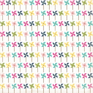 Pretty Pinwheels/Splendid Sunshine 12x12"