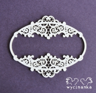 Rámeček 4/Koronka - 1 ks