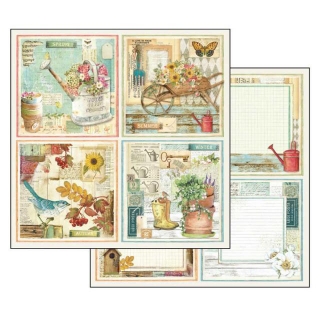 Cards/Garden  12x12"