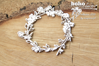 Dvouvrstvý rámeček/Boho Love - 1 ks