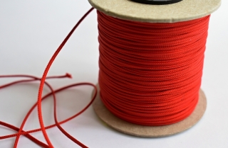 Šňůrka bižuterní Ø 1,5mm červená 3119