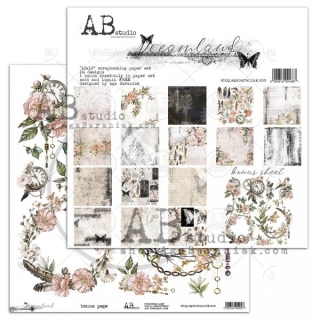 Dreamland 12x12" - sada 8 listů+1 list k vystřižení