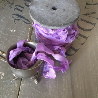 Stuha Old Fashion š. 15-20 mm Lavender - 1,2 m 