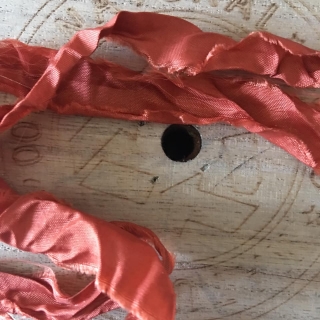 Stuha Old Fashion š. 15-20 mm Orange - 1,2 m 