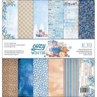 Cozy Winter 12x12" - sada 12 listů