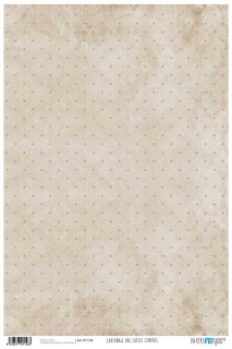 Papír na obalení desek, 32x48,2 cm - puntík vintage