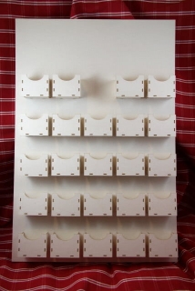 Adventní kalendář jednoduchý - 1 ks