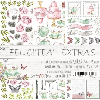 Felici´Tea´ -  obrázky k vystřižení