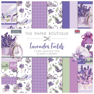 Lavender Fields 12x12" - sada 6 listů