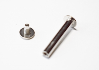 Knihařský šroub nikl 30 mm