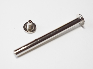 Knihařský šroub nikl 55 mm