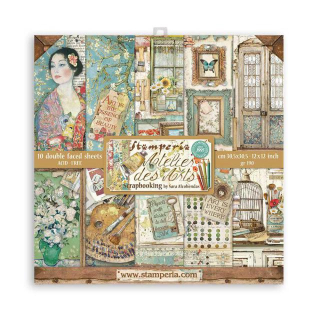 Atelier des Arts 12x12"- sada 10 listů