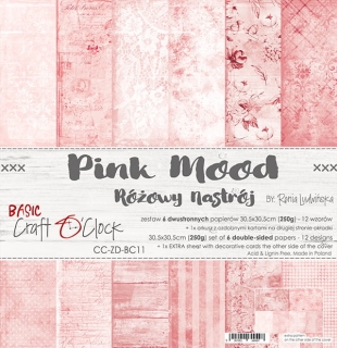 Pink Mood 12x12" - 6 ks 