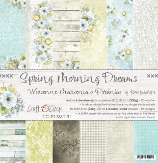 Spring Morning Dreams 12"x 12" - sada 6 ks