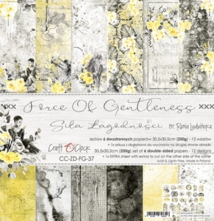 Force of Gentleness 12"x 12" - sada 6 ks
