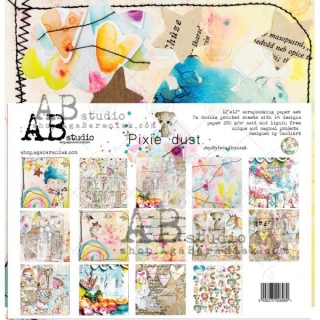 Pixie Dust by TandiArt 12x12" - sada 8 listů+1 list bonus