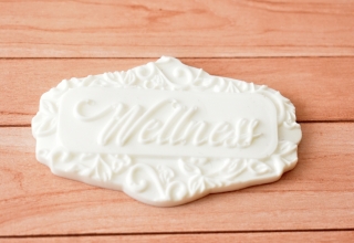 Nápis Wellness/Stamperia