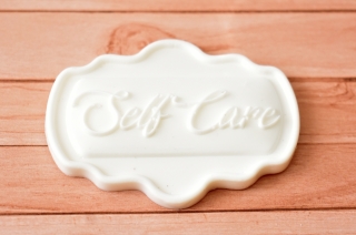 Nápis Self Care/Stamperia