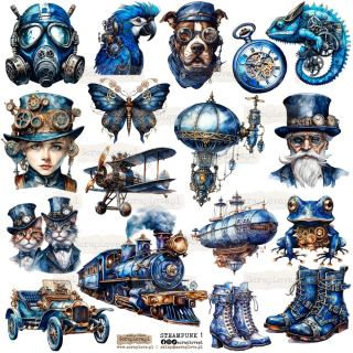 Samolepky Steampunk 1