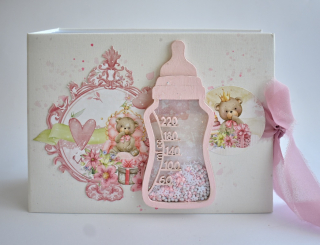 Fotoalbum pro miminko No.220 ... Vítej holčičko !/Hello Baby Girl !