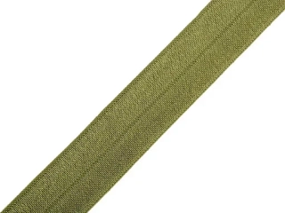 Lemovka na hrany alb š.20mm zelená khaki