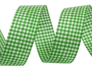 Stuha károvaná š.25mm řezaná 