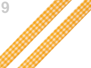 Stuha károvaná š.12mm řezaná