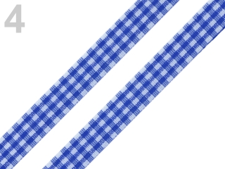 Stuha károvaná š.12mm řezaná